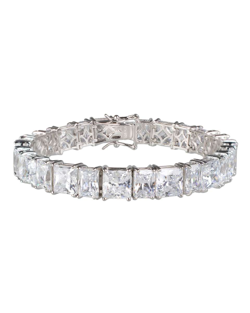 Princess Cubic Zirconia Tennis Bracelet